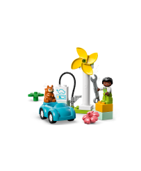 LEGO DUPLO Wind Turbine and Electric Car