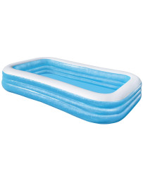 BESTWAY 54009 Large family garden inflatable pool 305x183x56