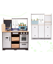 Wooden kitchen for children MDF with accessories LOFT XXL 96cm