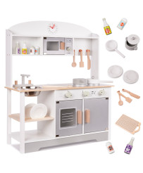 Wooden kitchen for children MDF MODERN CLASSIC+ accessories