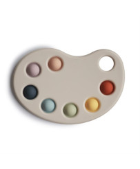 Mushie Paint Palette Press Toy