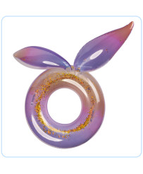Mermaid inflatable wheel with glitter glitter XXL