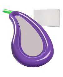 Inflatable mesh mattress eggplant 250cm