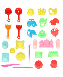 Sand accessories toys molds...