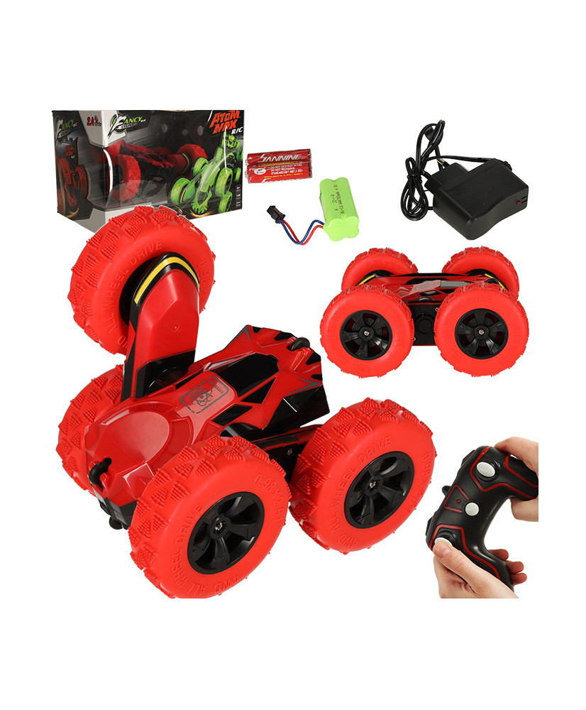 RC Remote Controlled Stunt Car Acrobat Red