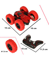 RC Remote Controlled Stunt Car Acrobat Red