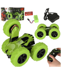 RC remote-controlled car Stunt Car Acrobat green