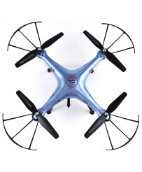 Syma X5HW 2.4GHz RC drone Wi-Fi camera blue