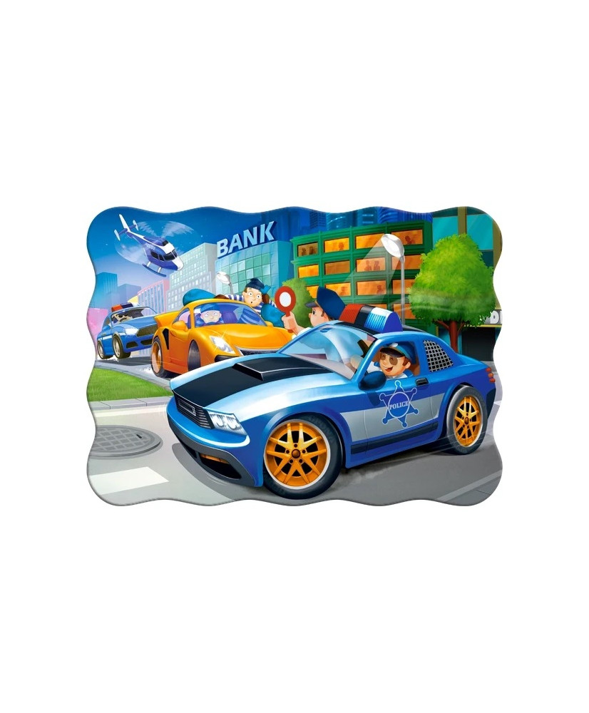 CASTORLAND Puzzle 30 pieces Police Chase - Police 4+