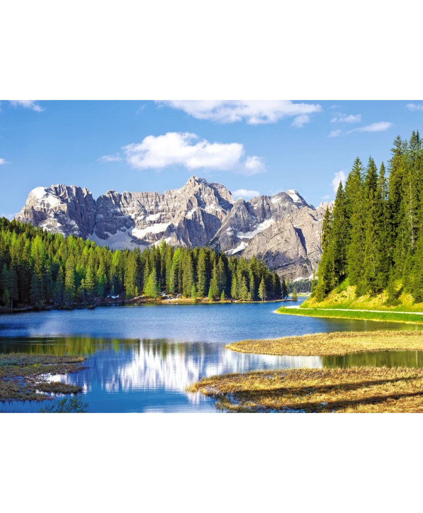 CASTORLAND Puzzle 3000 elements Misurina Lake Italy - Misurina Lake in Italy 92x68cm