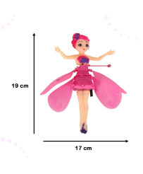 USB hand-controlled flying fairy doll