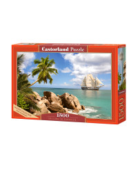 CASTORLAND Puzzle 1500el. Sailing in Paradise - Sailing in Paradise