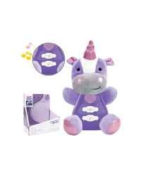 WOOPIE Sleeper with Sound Cuddly Unicorn