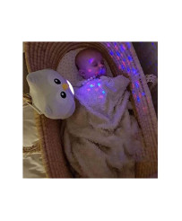 WOOPIE Cuddly Toy Sleeper Projector 2in1 Owl - 10 Lullabies