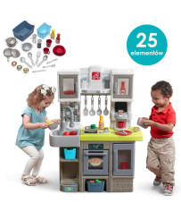 STEP2 liela interaktīva kompakta virtuve bērniem