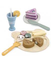 VIGA PolarB Wooden Dinner Set for Cutting