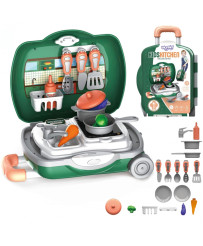 WOOPIE Portable set of small chef 2in1 suitcase 20 el.
