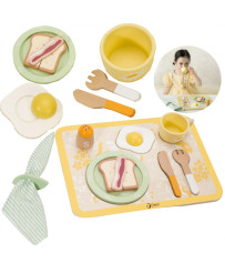 CLASSIC WORLD Wooden Breakfast Set 13 el.