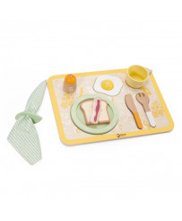 CLASSIC WORLD Wooden Breakfast Set 13 el.