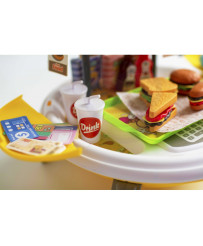 WOOPIE Fast Food Store 3in1 Backpack UFO Projector 60 pcs.