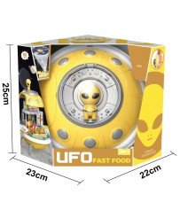 WOOPIE Fast Food Store 3in1 Mugursoma UFO projektors 60 gab.
