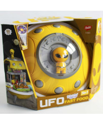 WOOPIE Fast Food Store 3in1 Backpack UFO Projector 60 pcs.