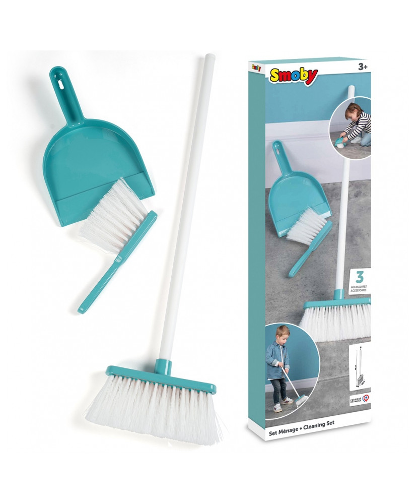 SMOBY tīrīšanas komplekts Brush Brush Dustpan