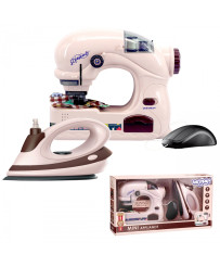 WOOPIE Set 2in1 Small Household Appliances Sewing Machine with Iron with Sprayer