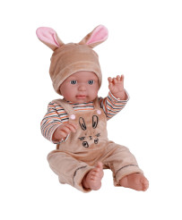 WOOPIE Baby Doll in Bunny Clothes 46 cm