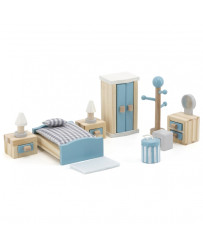 VIGA PolarB Furniture Set for Dollhouse Bedroom
