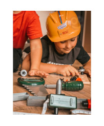 WOOPIE DIY Tool Set for Children Helmet Saw Screws 21 pcs.