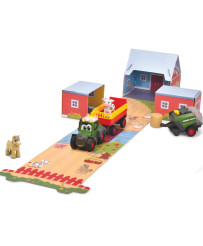 DICKIE ABC lauksaimniecības traktors Fendt Farmer komplekts