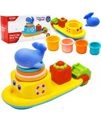 Woopie water toy whale ship...