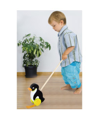 Viga Toys Wooden Penguin Pushchair