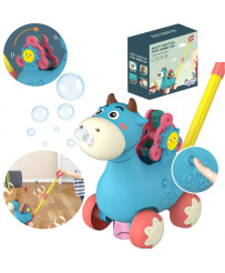 WOOPIE Push Fudge with Sound and Soap Bubbles Blue