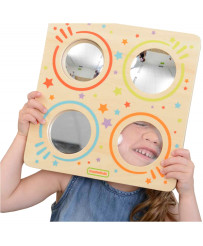 Sensoriskais spoguļu plāksnes un attēla nojaukšanas lentes Masterkidz Montessori