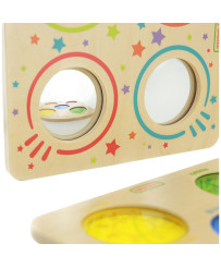 Sensoriskais spoguļu plāksnes un attēla nojaukšanas lentes Masterkidz Montessori