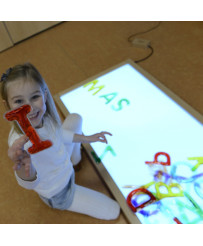 MASTERKIDZ Zestaw Literek un Cyferek Alfabet Montessori