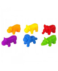 WOOPIE Educational Set Learning Counting Color Sorting Animals 83 pcs.