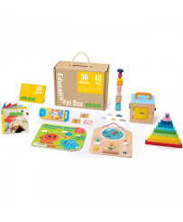 Tooky Toy Educational Box for Children with 6in1 from 3 years old