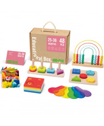 Tooky Toy Educational Box for Children 6in1 from 2 years
