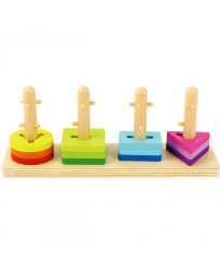 Tooky Toy Развивающая коробка для детей 6в1 от 2 лет