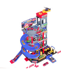 WOOPIE Multi-story Parking Garage Car Wash Helicopter Accessories.