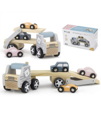 VIGA Wooden trailer with PolarB cars
