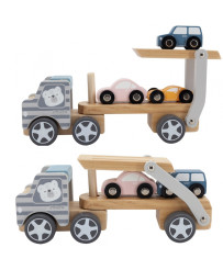 VIGA Wooden trailer with PolarB cars