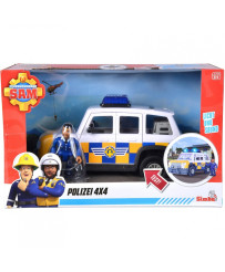 SIMBA Strażak Sam Jeep Policyjny Figurka Malcolma