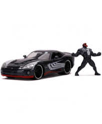 JADA Marvel Car Venom 2008 Dodge Viper Action Attēls 1:24