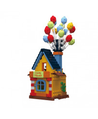 WOOPIE Klocki dla Dzieci Latający Dom z Balonami 240 el.