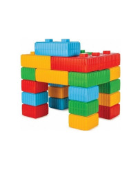 WOOPIE XXL Construction Bricks Set with Toy Car 43 pcs.