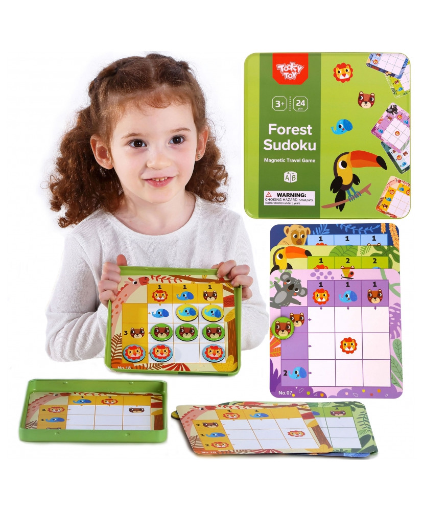 TOOKY TOY Sudoku spēle bērniem Forest versija